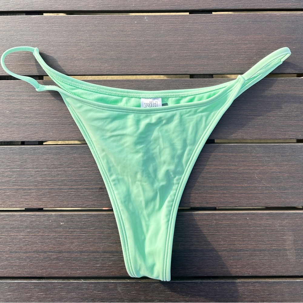 Wild Fable Ultra Cheeky Mint Green Bikini Bottom